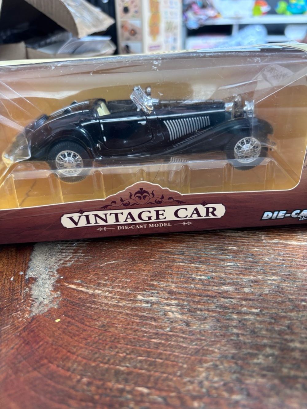 1:28 Scale Pullback Diecast Metal Antique Classic Model Car